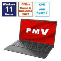 FUJITSU(xm)  FMVA50H3B  m[gp\R FMV LIFEBOOK AH50/H3 uCgubN  [15.6^/Win11Home/AMD Ryzen7/16GB/SSD256GB/Office