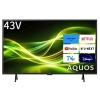 SHARPiV[v)  2T-C43GF2  43V^tnCrWter AQUOS BluetoothEYouTubeΉ